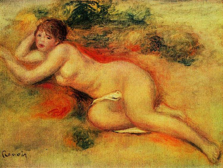 Pierre-Auguste Renoir Akt oil painting image
